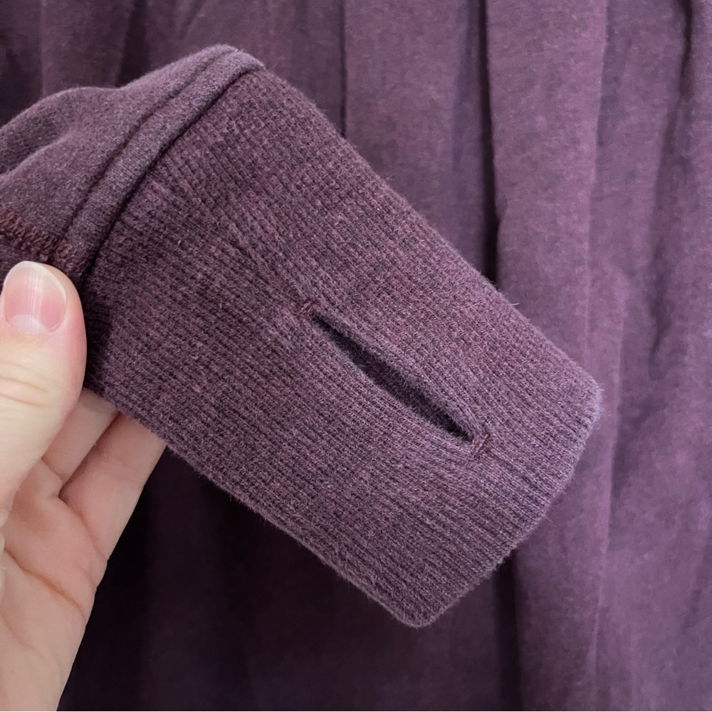 Lululemon Pleat to Street Purple Full Zip Hoodie Jacket with Pull Tag - Picture 9 of 16